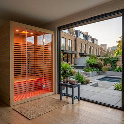 Atlantic Saunas | Glow 1.5 | 3 Person | Far Infrared Indoor Sauna