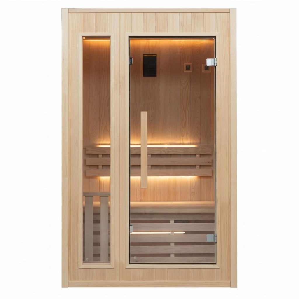 France Sauna - Zen - 2 Person - Traditional Hot Stone Indoor Sauna