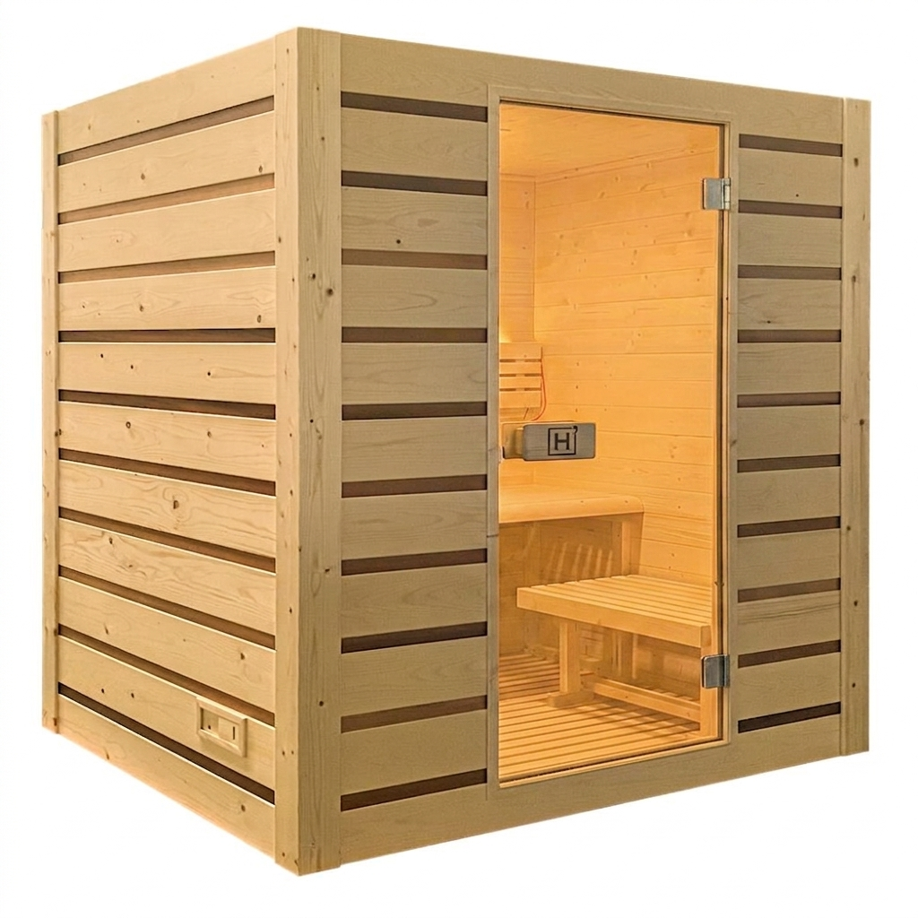 Holls Eccolo 3 - Traditional Steam Indoor Sauna - 2-3 person.
