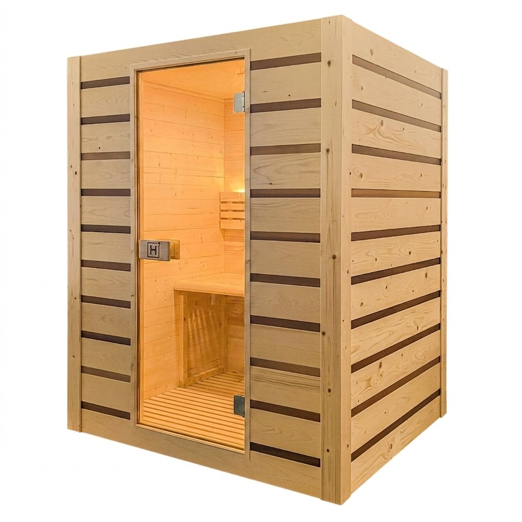 Holls Eccolo 3 - Traditional Steam Indoor Sauna - 2-3 person.