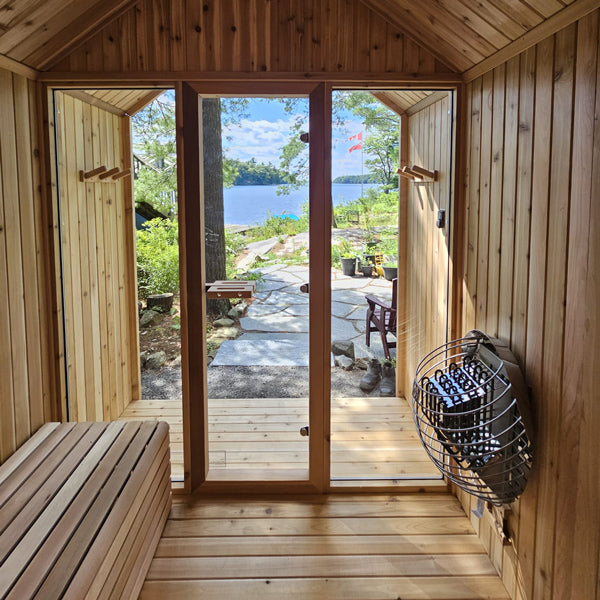 Pure Cube Hudson Outdoor Sauna