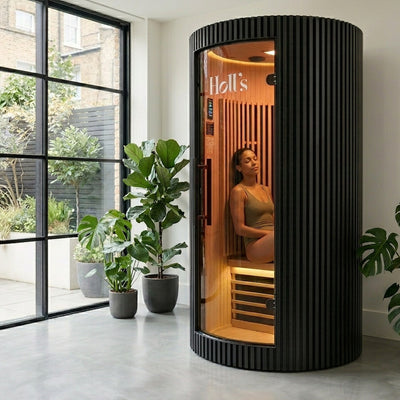 Holls Moon Indoor Infrared Sauna - 1 person - Black Edition