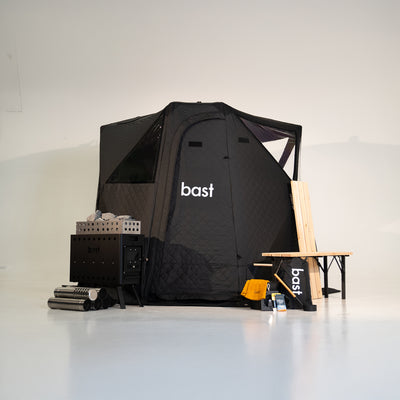 Bast - Wood-Fired Sauna Tent - Näver Premium