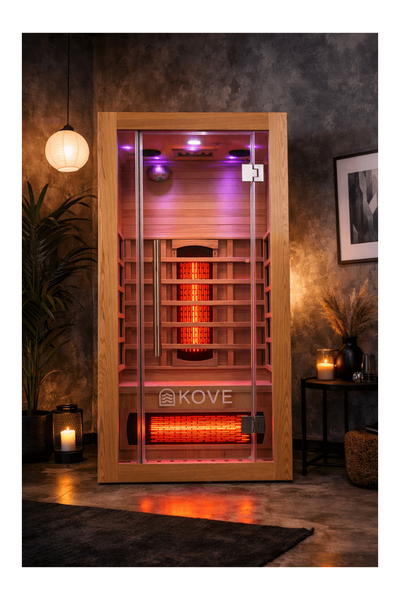 KOVE Full Spectrum Infrared Sauna – 1 Person