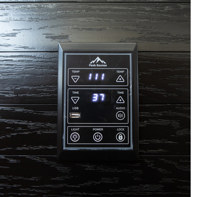 Peak Saunas - Fuji 2 person Indoor, Infrared sauna