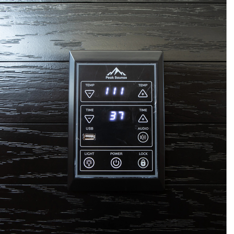 Peak Saunas - Fuji 2 person Indoor, Infrared sauna