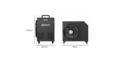 KOVE Elite Ice Bath Chiller 1.0HP – Heat & Cool with App Control