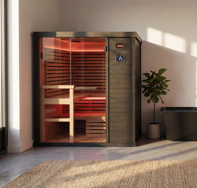 Coldture - Hybrid dual heat Indoor Finnish + infrared sauna