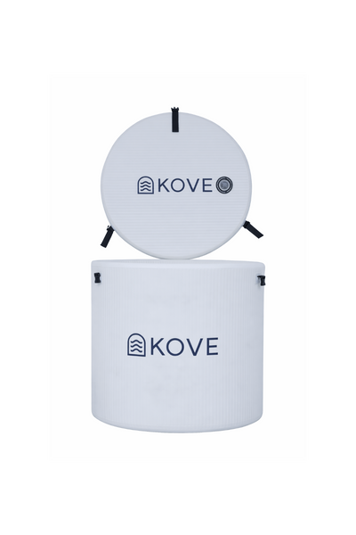 KOVE Core Ice Bath – Premium Upright Cold Plunge - Full Body Immersions - 450L (Chiller Compatible)