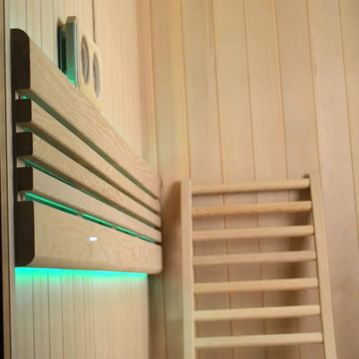 Jaquar Kubix -Traditional Steam Indoor Sauna - 2-3 Person