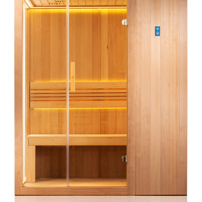 Jaquar Kubix -Traditional Steam Indoor Sauna - 2-3 Person