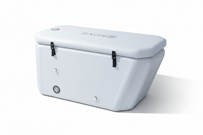 KOVE Elite Ice Bath – Premium Ergonomic Reclined Cold Plunge - Full Body Immersion - 450L (Chiller Compatible)