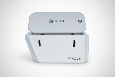 KOVE Elite Ice Bath – Premium Ergonomic Reclined Cold Plunge - Full Body Immersion - 450L (Chiller Compatible)