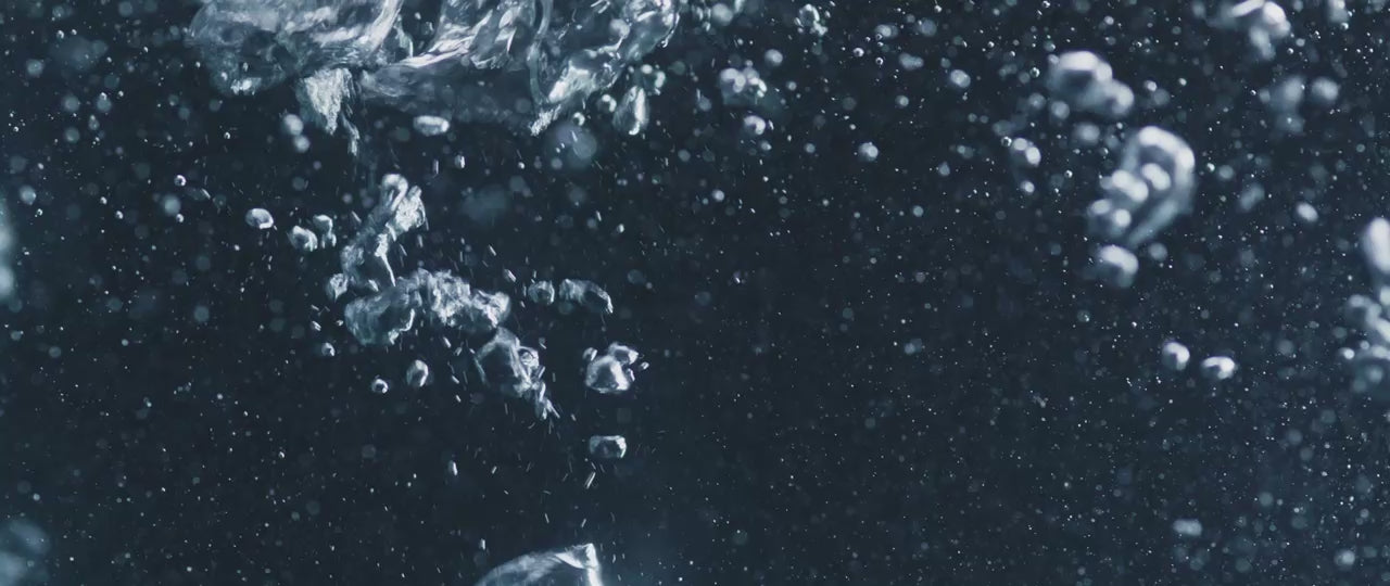 Load video: bubbles passing through cold water - cold plunge
