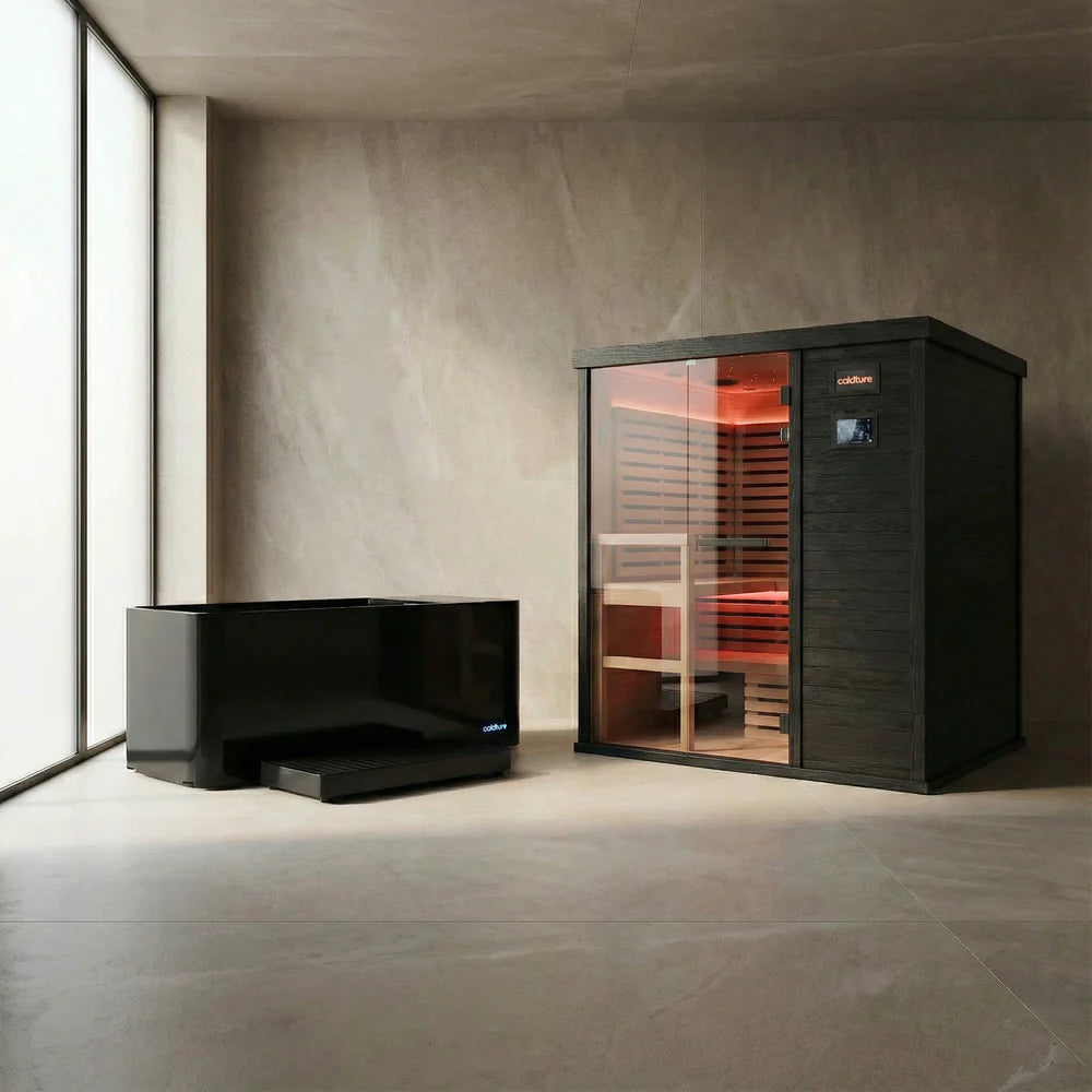 Coldture - Hybrid dual heat Indoor Finnish + infrared sauna