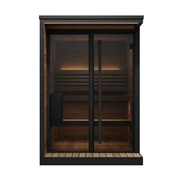 Saunalife GL4 Luxury 4 person outdoor sauna