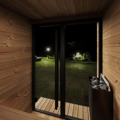 Saunalife GL4 Luxury 4 person outdoor sauna