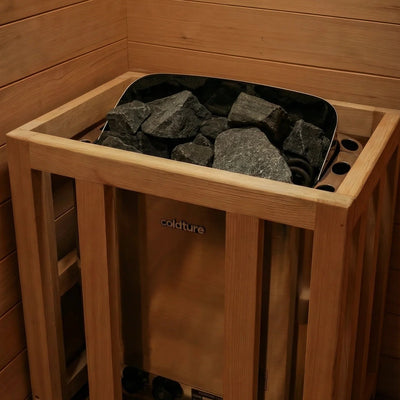 Coldture - Hybrid dual heat Indoor Finnish + infrared sauna