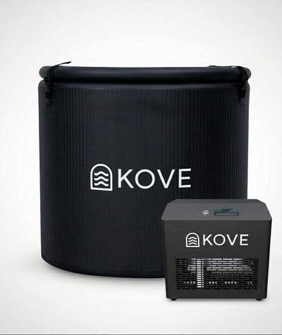 KOVE Core Ice Bath – Premium Upright Cold Plunge - Full Body Immersions - 450L (Chiller Compatible)