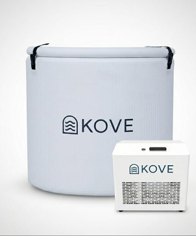 KOVE Core Ice Bath – Premium Upright Cold Plunge - Full Body Immersions - 450L (Chiller Compatible)