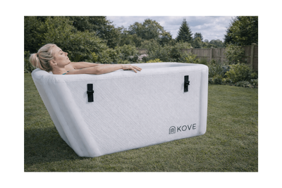 KOVE Elite Ice Bath – Premium Ergonomic Reclined Cold Plunge - Full Body Immersion - 450L (Chiller Compatible)